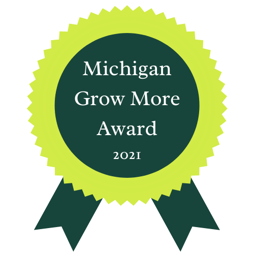 Michigan Grow More Award Badge